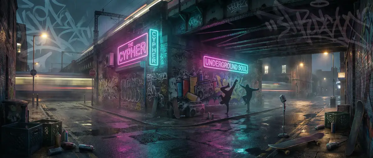 翁公的巨物挺进了密进 - 城市街头文化夜景